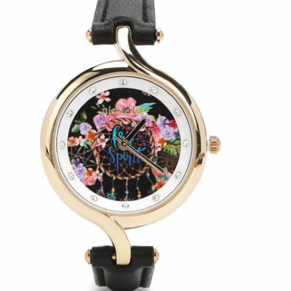 Nicole Lee “I DREAM OF ALL COLORS” ETERNITY PETITE Watch In Gift Box! NWT!